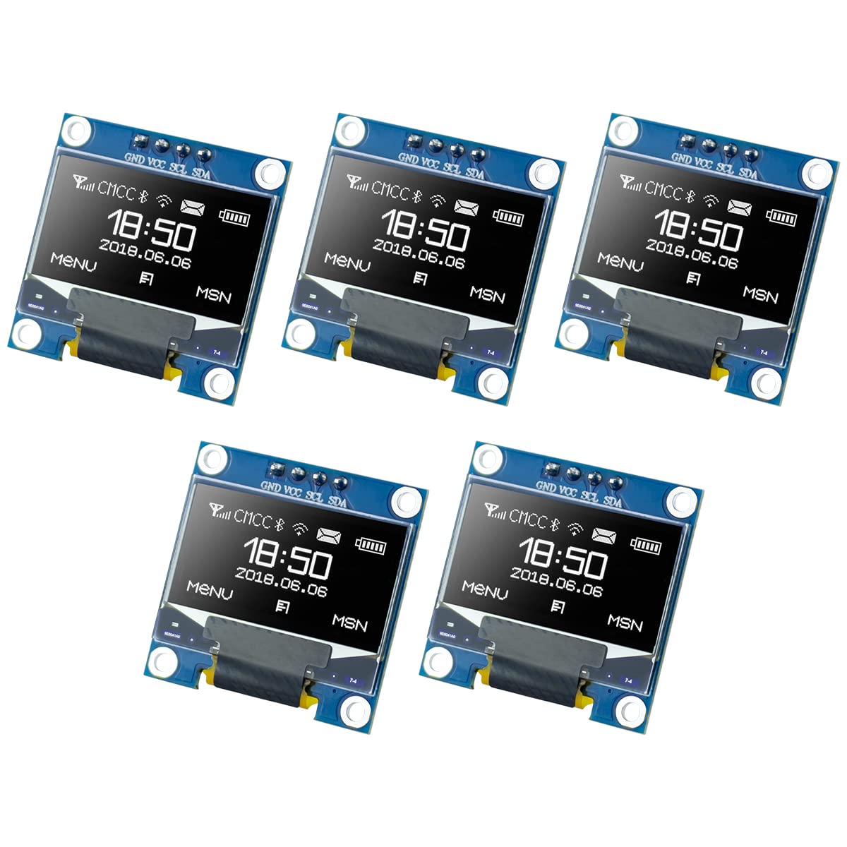 Home Automation Arduino - Módulo de exibição OLED I2C IIC