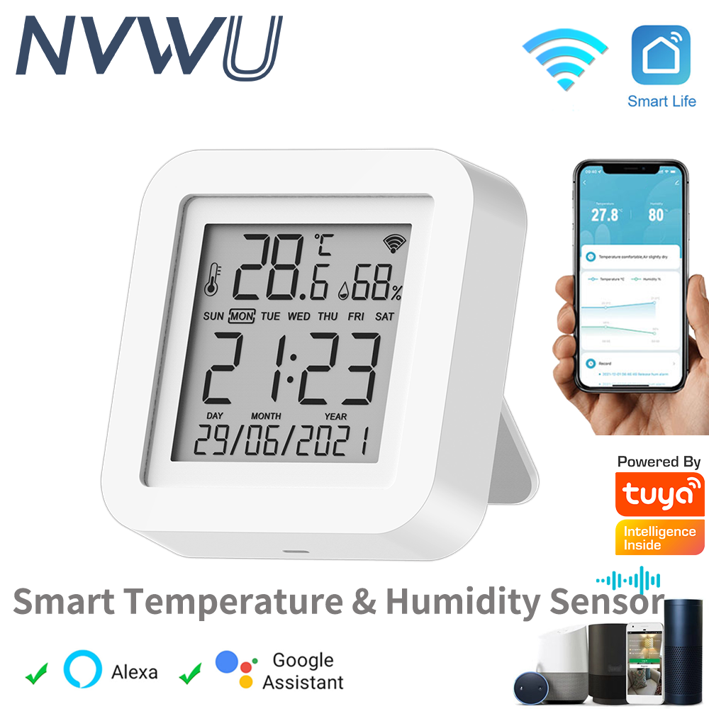 Home Automation Technology - Sensor de temperatura e umidade Tuya