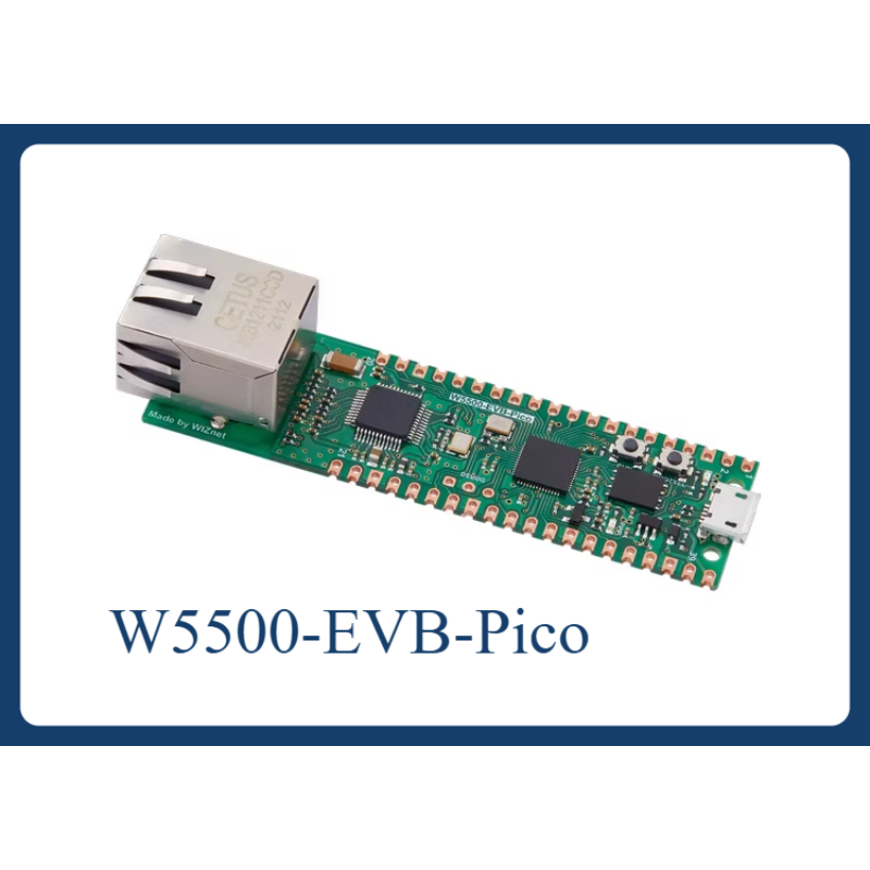 Ethernet Module W5500 - Placa de Desenvolvimento W5500-EVB-Pico WIZNET