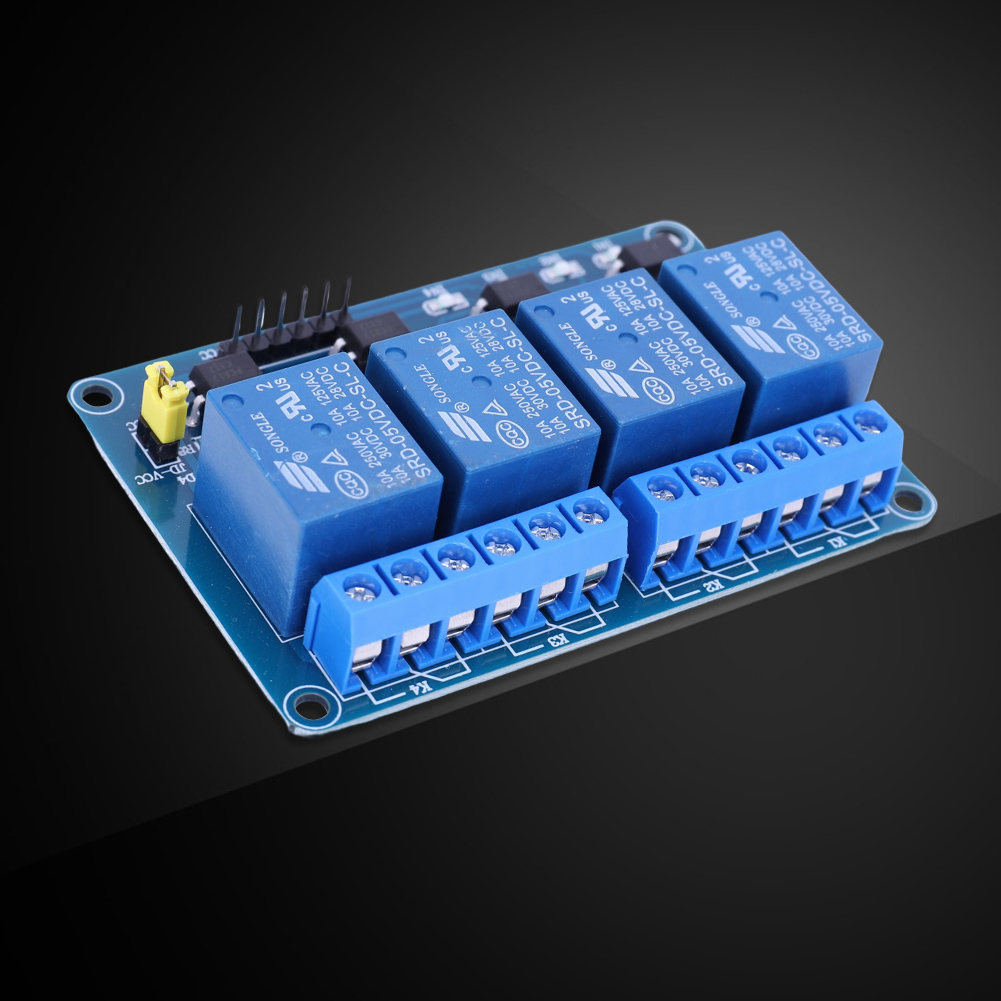 Placa de Relé de 4 Canais 5V 1 - Home Automation Arduino avaliação e preço