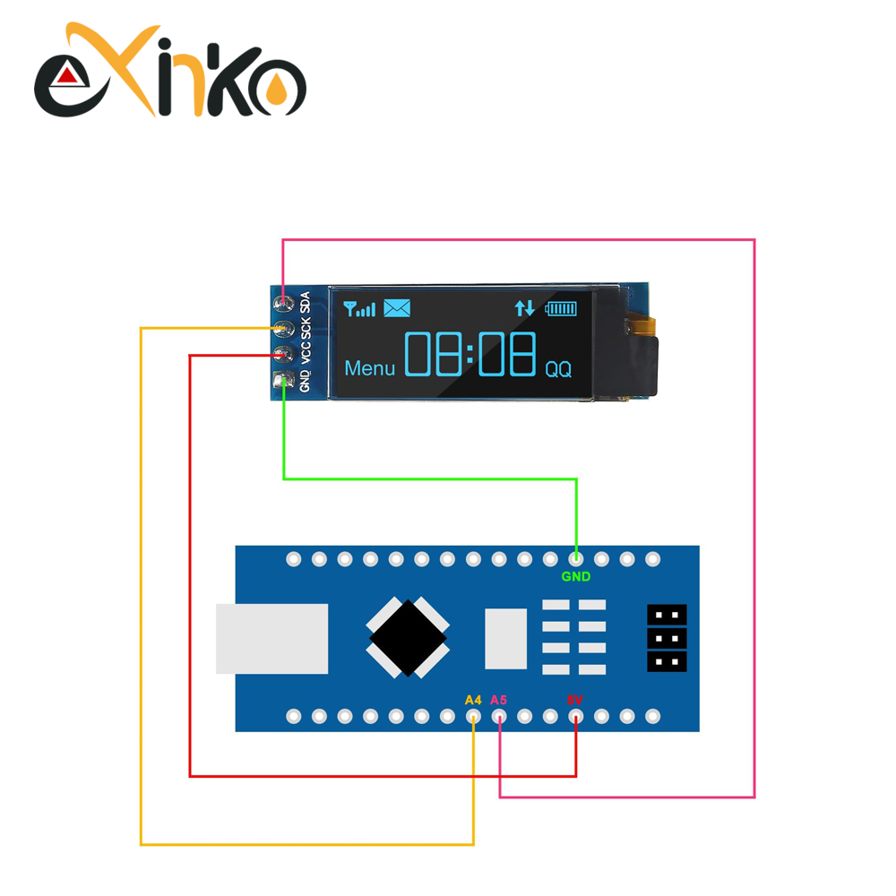 Módulo de Display OLED de 0,91 - Home Automation Arduino avaliação e preço
