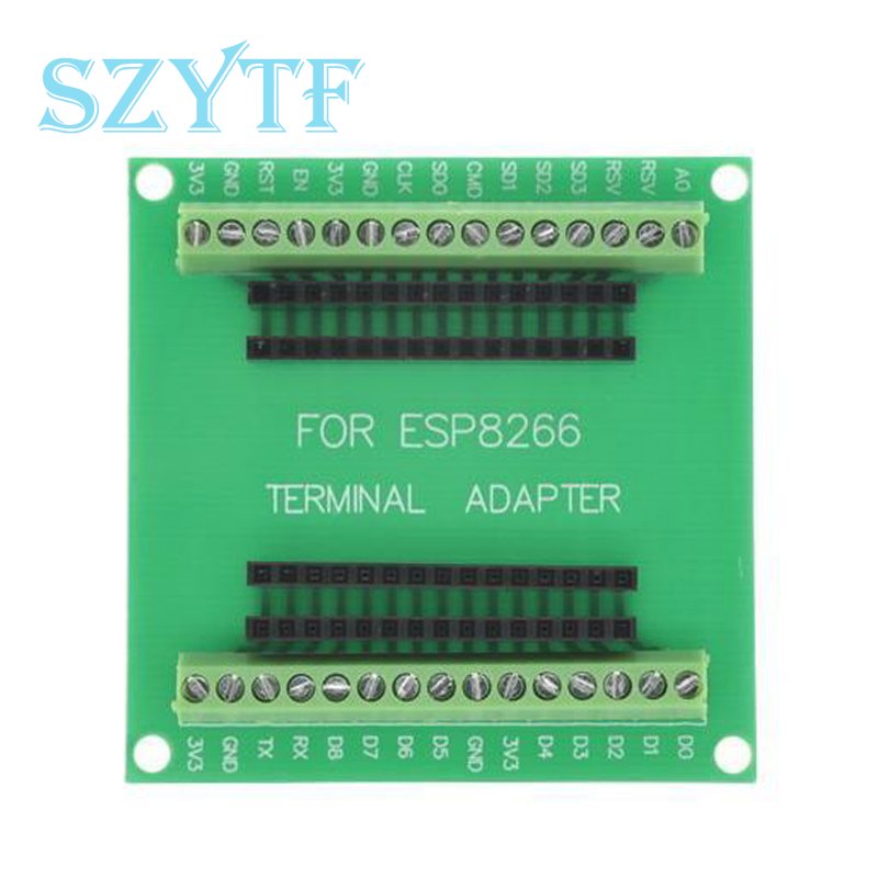 O adaptador terminal da placa  - Esp8266 Nodemcu Board avaliação e preço