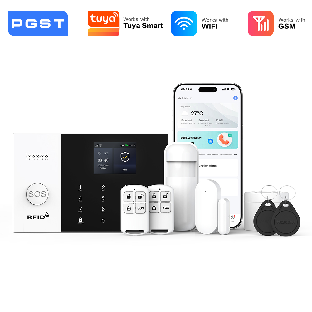 PGST conjunto alarme segurança - Home Automation Tutorial avaliação e preço