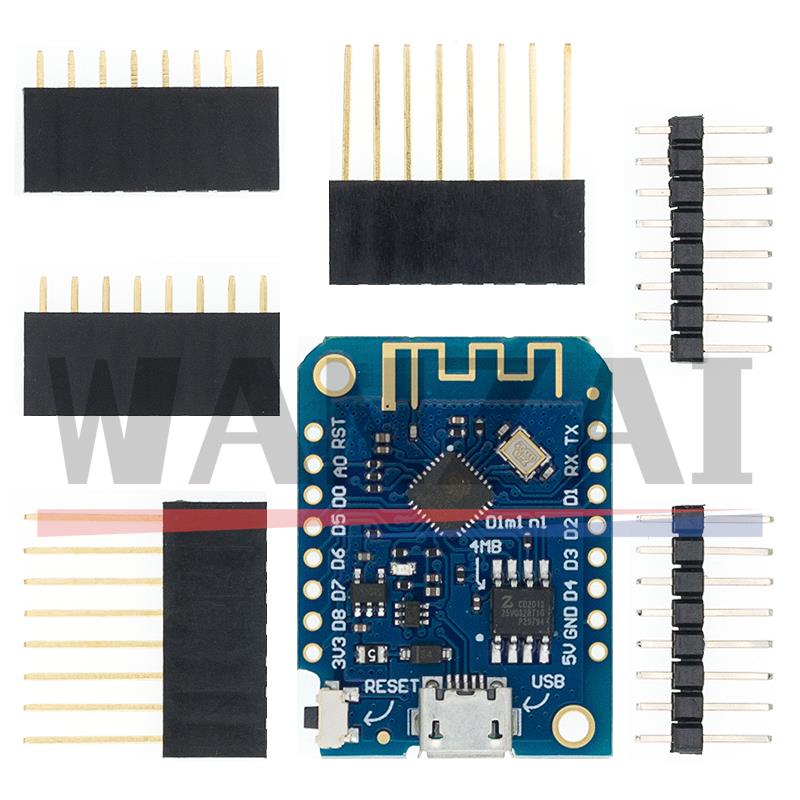 Wemos d1 mini pro v3.0.0 bytes - Esp8266 Nodemcu Board avaliação e preço