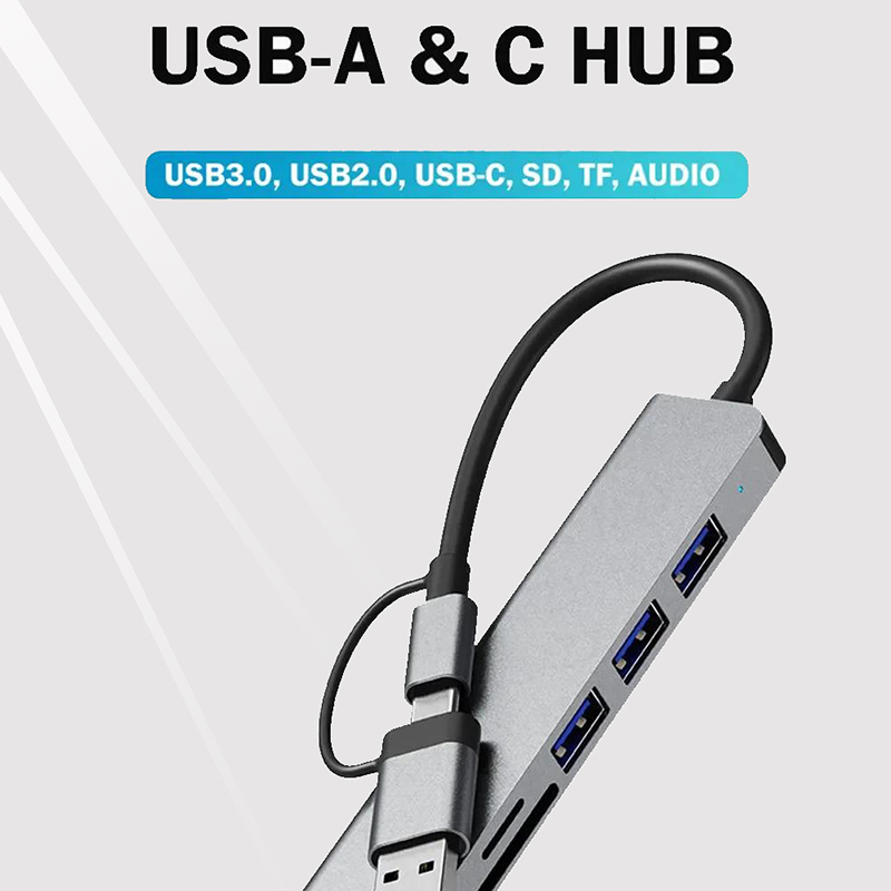 Hub USB Tipo C 8 em 1, Extenso - Home Assistant Sd avaliação e preço