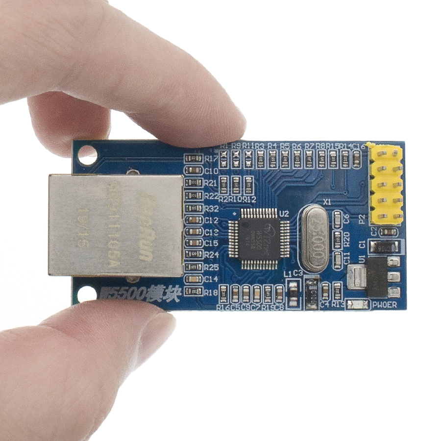 Módulo de rede Ethernet USR-ES - Ethernet Module W5500 avaliação e preço