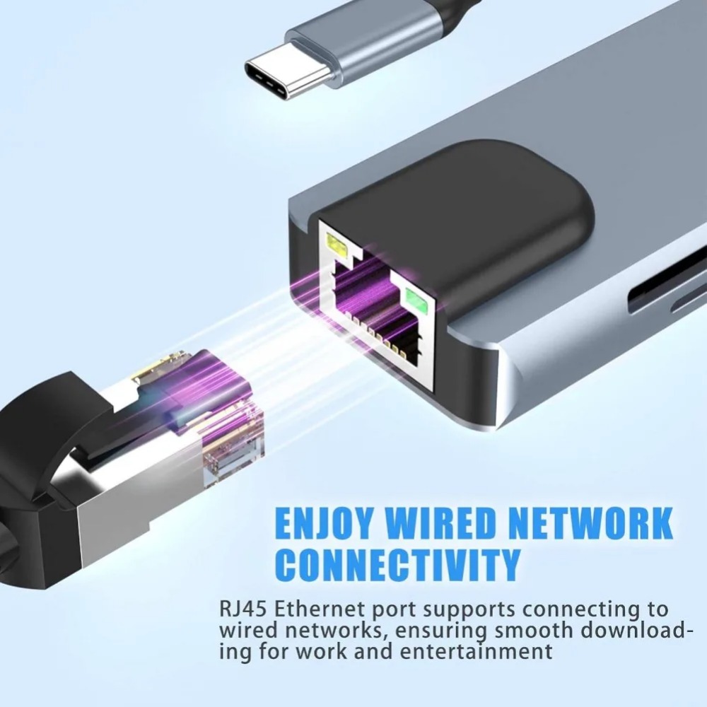 Hub USB C 8/7 em 1 Adaptador D - Home Assistant Sd avaliação e preço