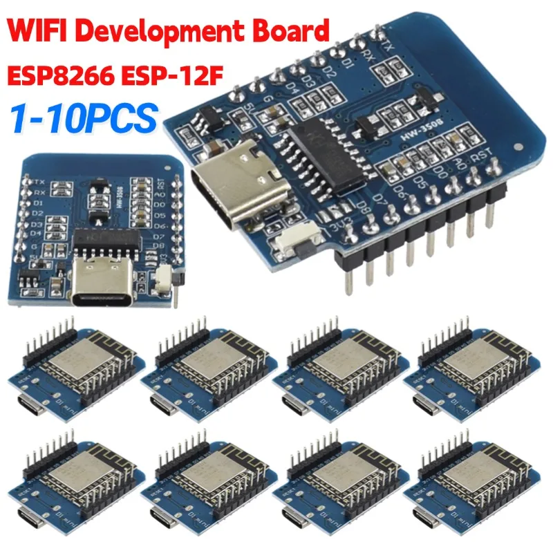 1-10 pces esp8266 ESP-12F d1 m - Esp8266 Nodemcu Board avaliação e preço