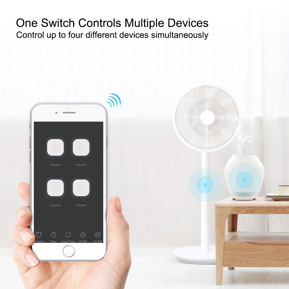Módulo de Relé Inteligente 4 C - Home Automation Technology avaliação e preço